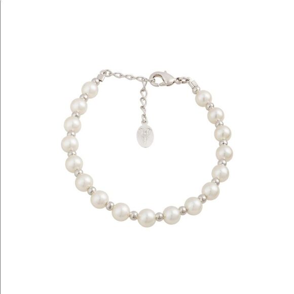 Renasca Jewelry - Swarovski authentic CrystalsWhiteRhodium bracelet 